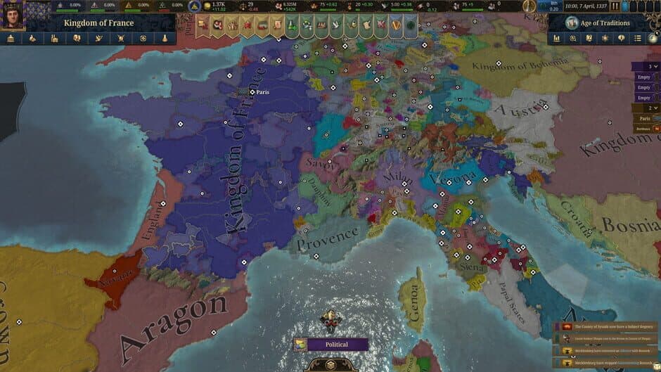 Europa Universalis V - Captura 4