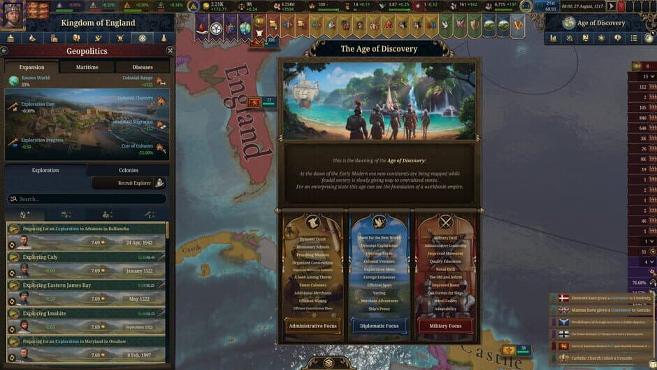 Europa Universalis V - Captura 7