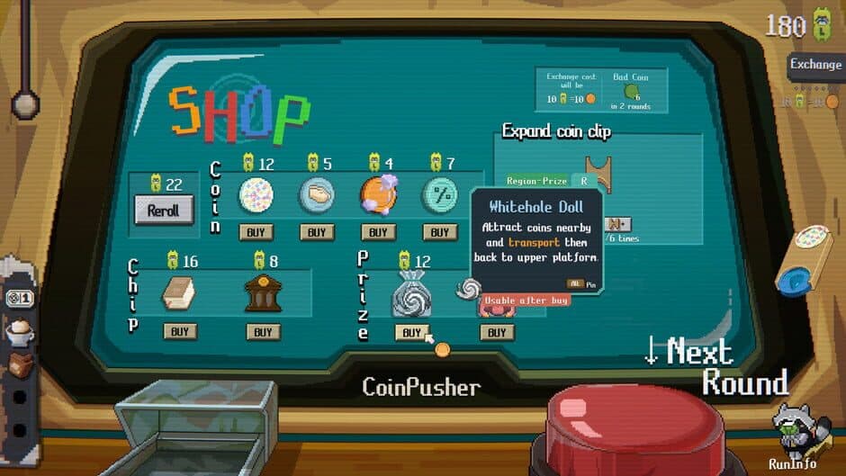 Raccoin: Coin Pusher Roguelike - Captura 8