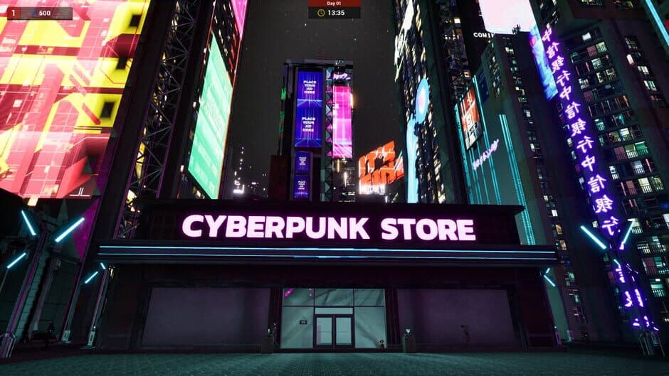 Cyberpunk Store Simulator - Captura 4