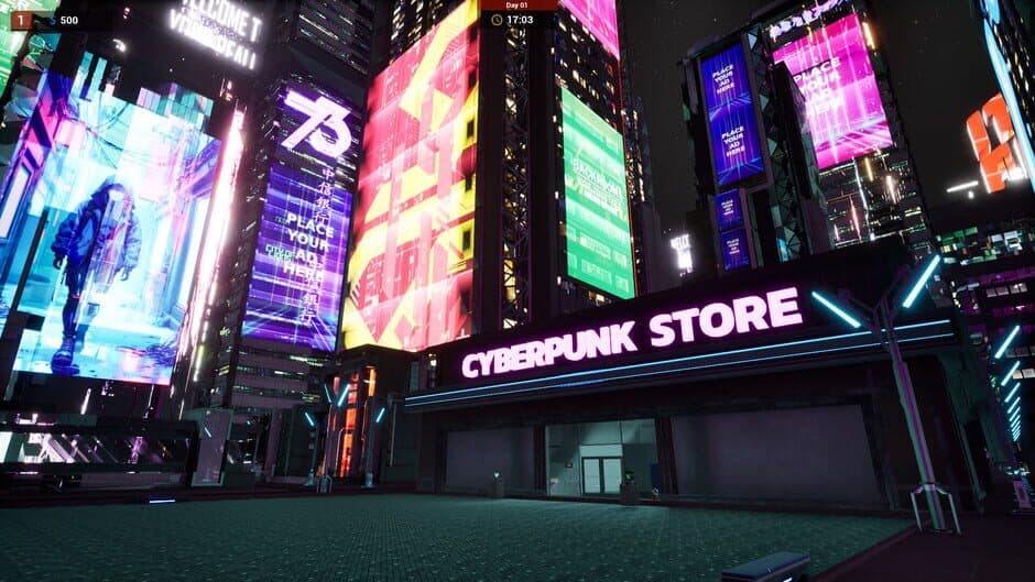 Cyberpunk Store Simulator - Captura 6