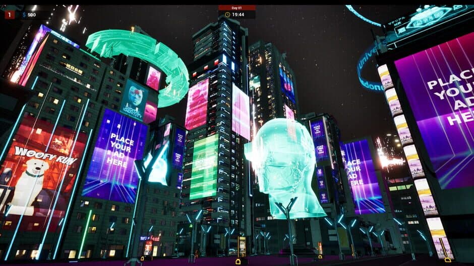 Cyberpunk Store Simulator - Captura 0