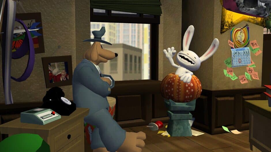 Sam & Max: Beyond Time and Space - Episode 3: Night of the Raving Dead - Captura 1