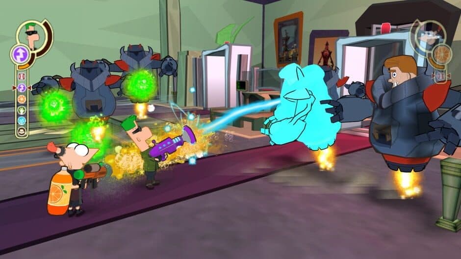 Phineas and Ferb: Across the Second Dimension - Captura 2
