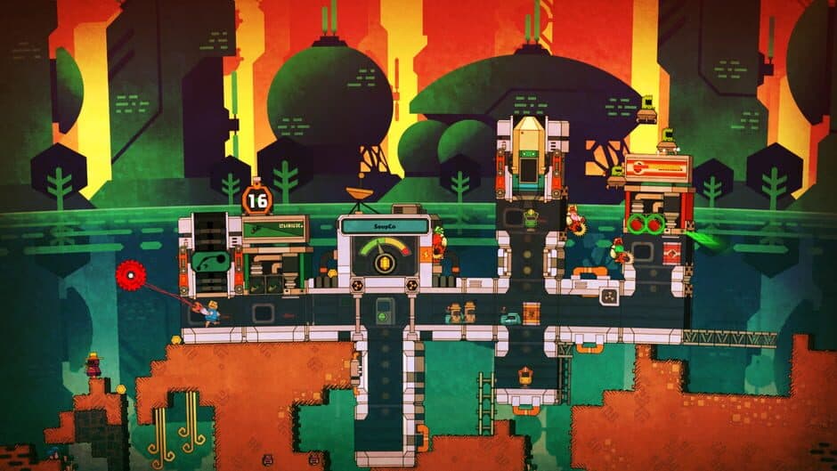 PixelJunk Nom Nom Galaxy - Captura 2