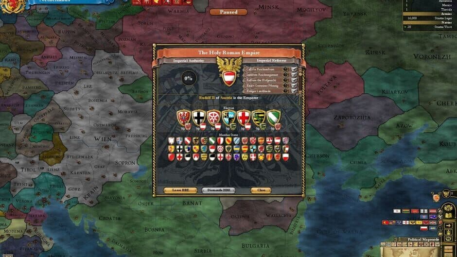 Europa Universalis III: Divine Wind - Captura 1