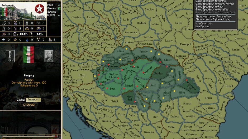 Darkest Hour: A Hearts of Iron Game - Captura 1