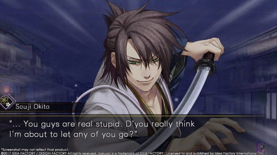 Hakuoki: Kyoto Winds - Captura 6