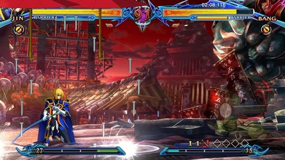 BlazBlue: Chrono Phantasma - Captura 5