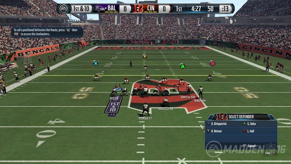 Madden NFL 16 - Captura 1