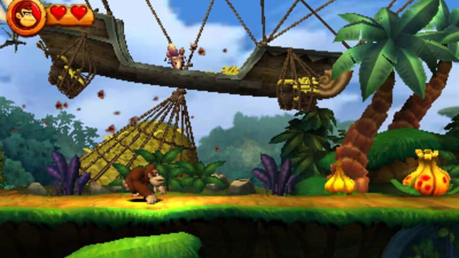 Donkey Kong Country Returns 3D - Captura 4