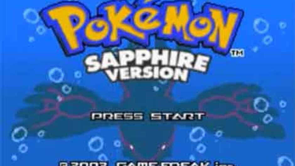 Pokémon Sapphire Version - Captura 1