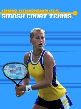 Portada de Anna Kournikova's Smash Court Tennis