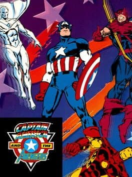 Portada de Captain America and the Avengers